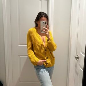 American Apparel mohair cardigan